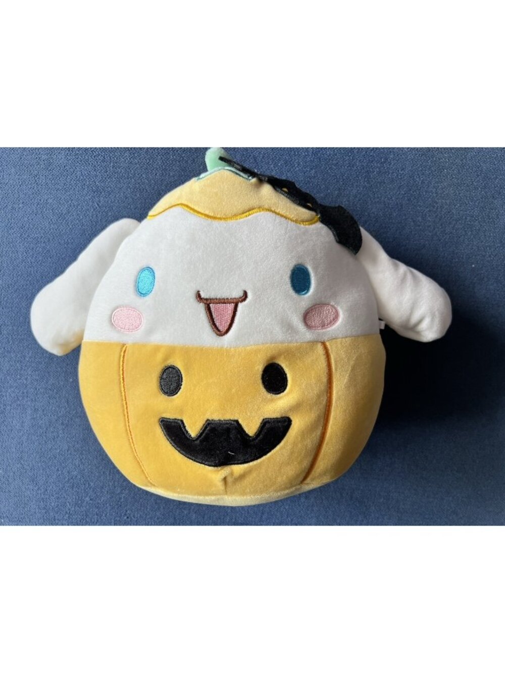 SQUISHMALLOWS Cinnamoroll PUMPKIN Kellytoy Plush 8" Hello Kitty Sanrio Halloween